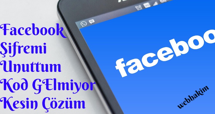 Facebook şifremi unuttum kod gelmiyor