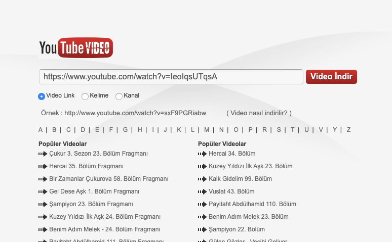 Programsız Youtube Video İndirme Telefona