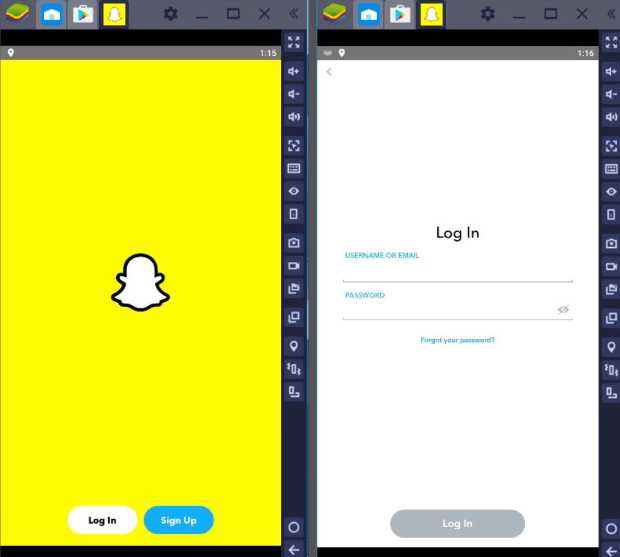 Snapchat'i Bilgisayardan Açmak
