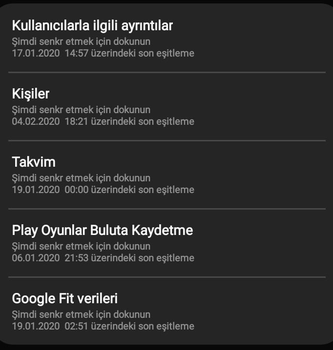 Kişileri Android'den iPhone'a aktarma