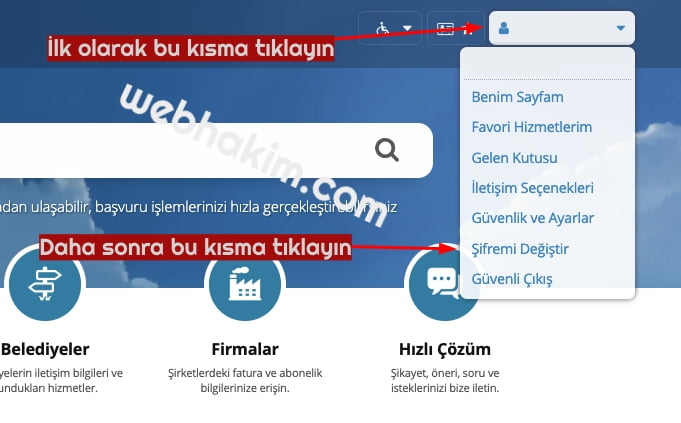 e-devlet şifresi mobil nasıl değiştirilir