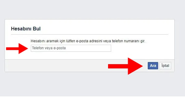 Facebook şifremi unuttum, nasıl değiştirebilirim?