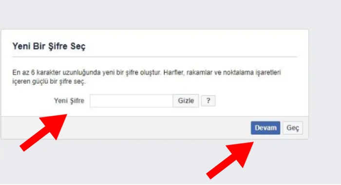 Facebook şifremi unuttum kod gelmiyor 2020
