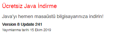 JNLP Dosyası