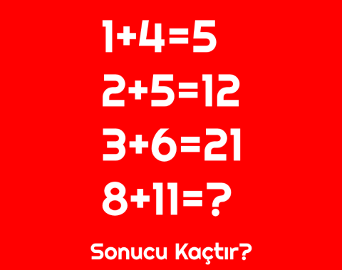 Matematik sorusu