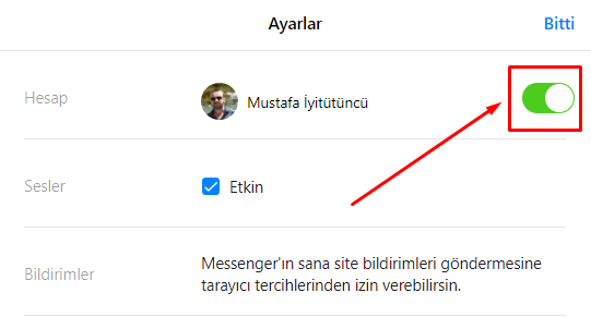 çevrimdışı mesajlaşma