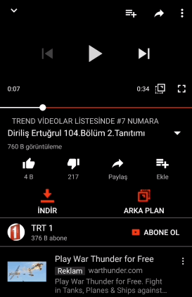 Android müzik indirme programı 2019