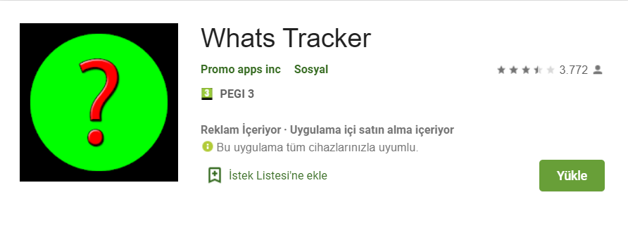 Whats Tracker uygulamasını indir